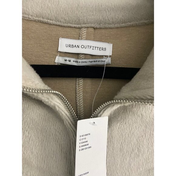 NWT Urban Outfitters Full Zip Fleece Jacket-sz Medium - Picture 5 of 6